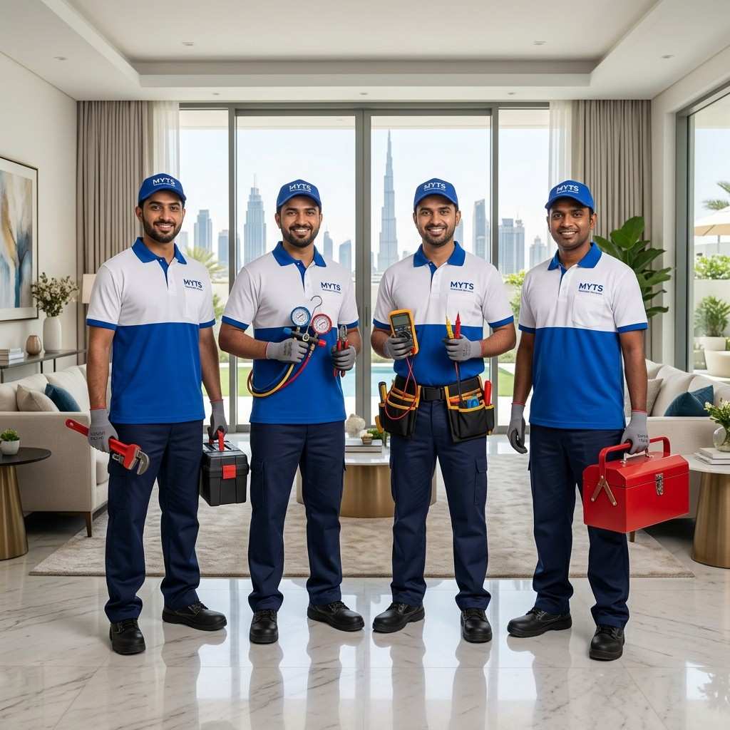 MYTS Technical Services providing professional garden maintenance in Dubai
