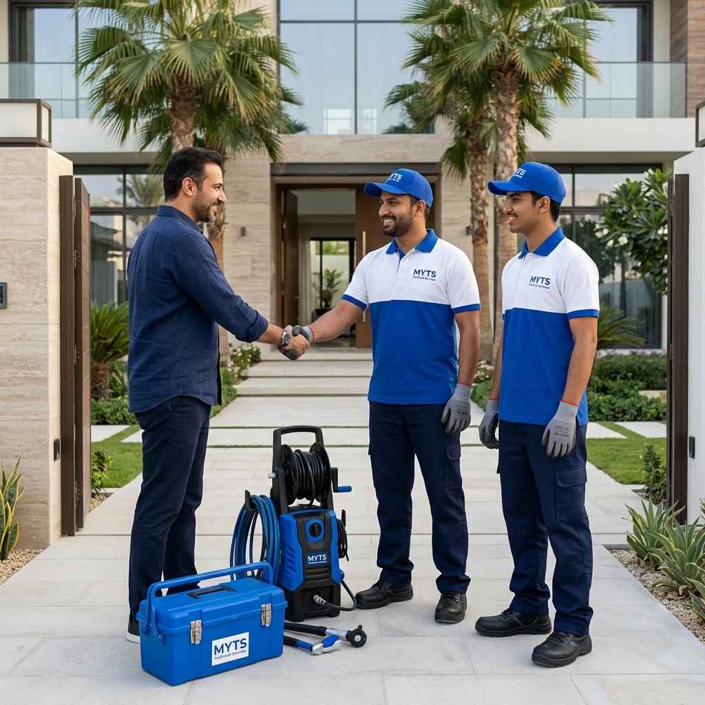 Professional drainage cleaning services in Dubai by MYTS Technical Services
