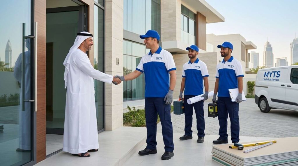 Gypsum Partition Services in Dubai for Homes & Offices 4 Custom gypsum partition design for commercial space in Dubai