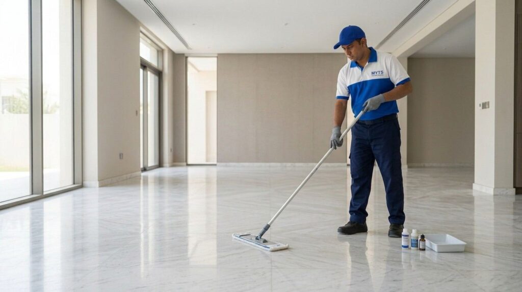 Marble Polish Work in Dubai, Professional Marble Floor Polishing & Restoration Services 2 Marble polishing services for floors in Dubai
