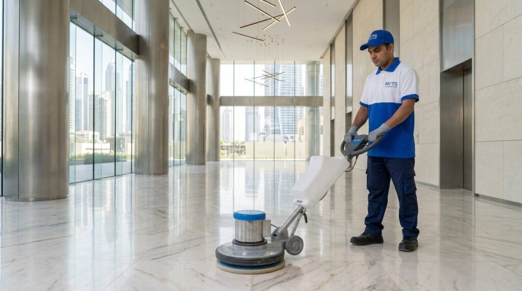 Marble Polish Work in Dubai, Professional Marble Floor Polishing & Restoration Services 3 Professional marble polishing service in Dubai
