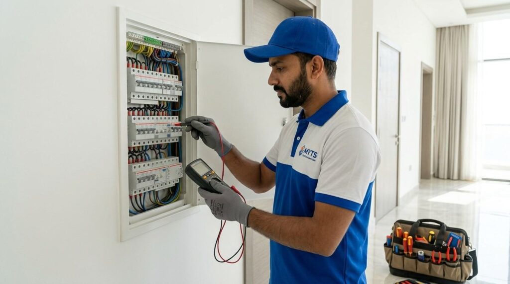 Electrical inspection and routine maintenance services in Dubai
