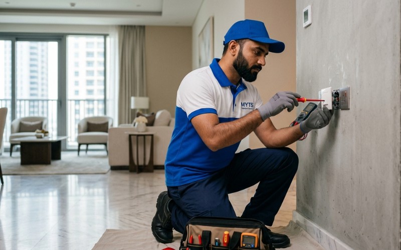 Home 30 Professional electrician providing home electrical repair in Dubai