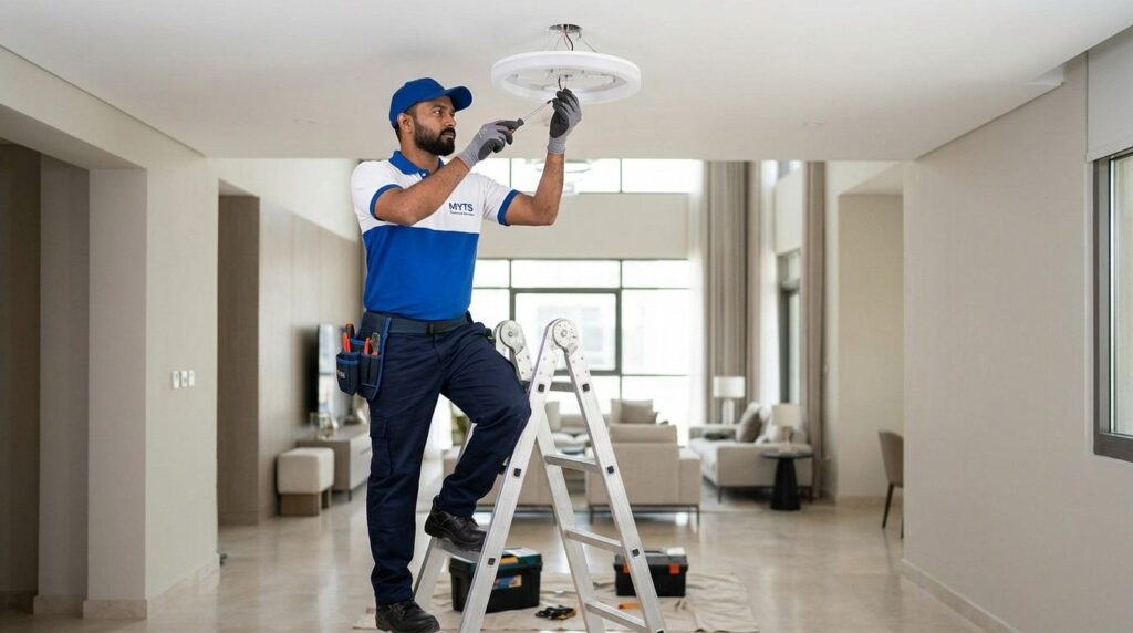 Light Fitting Installation in Dubai for Homes, Villas, and Offices 3 Indoor lighting installation in Dubai for apartments and offices